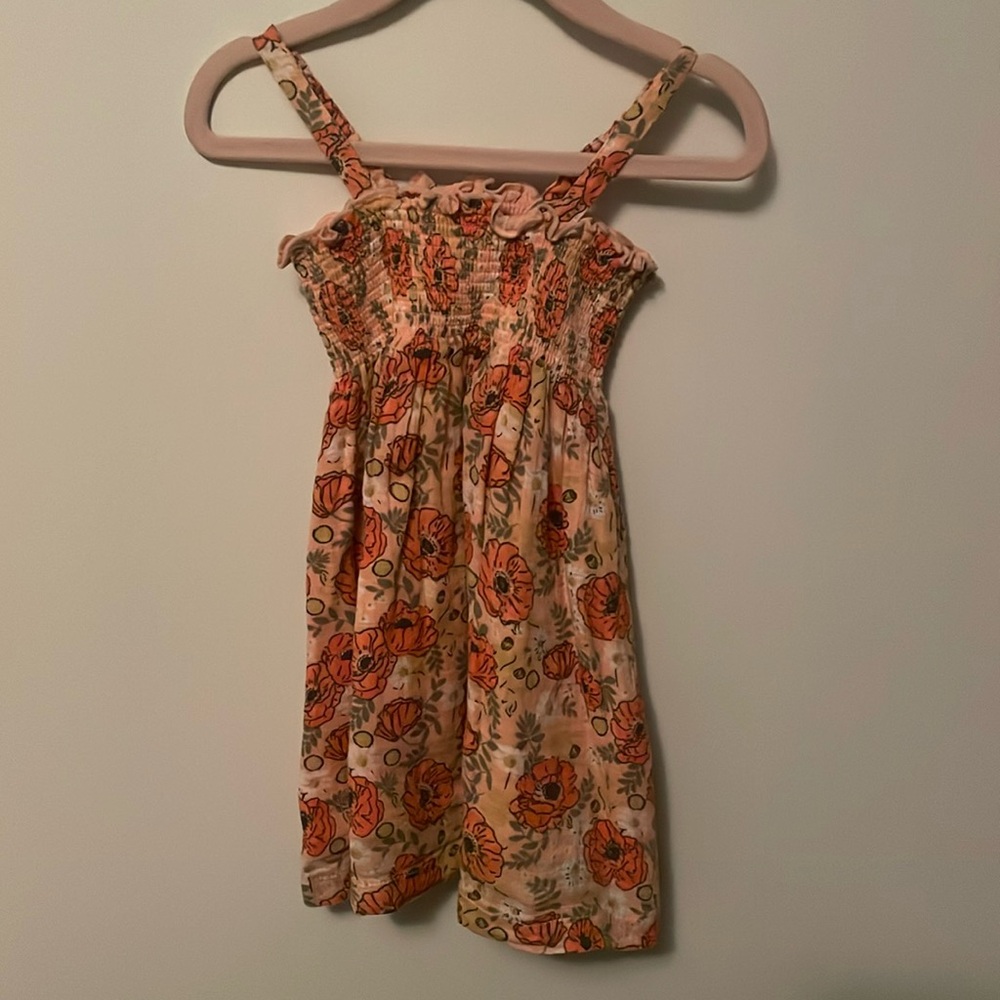 Angel Dear | Poppy Smocked Summer Dress | 2T